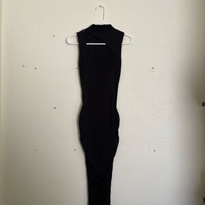 Missguided Black Maxi Dress